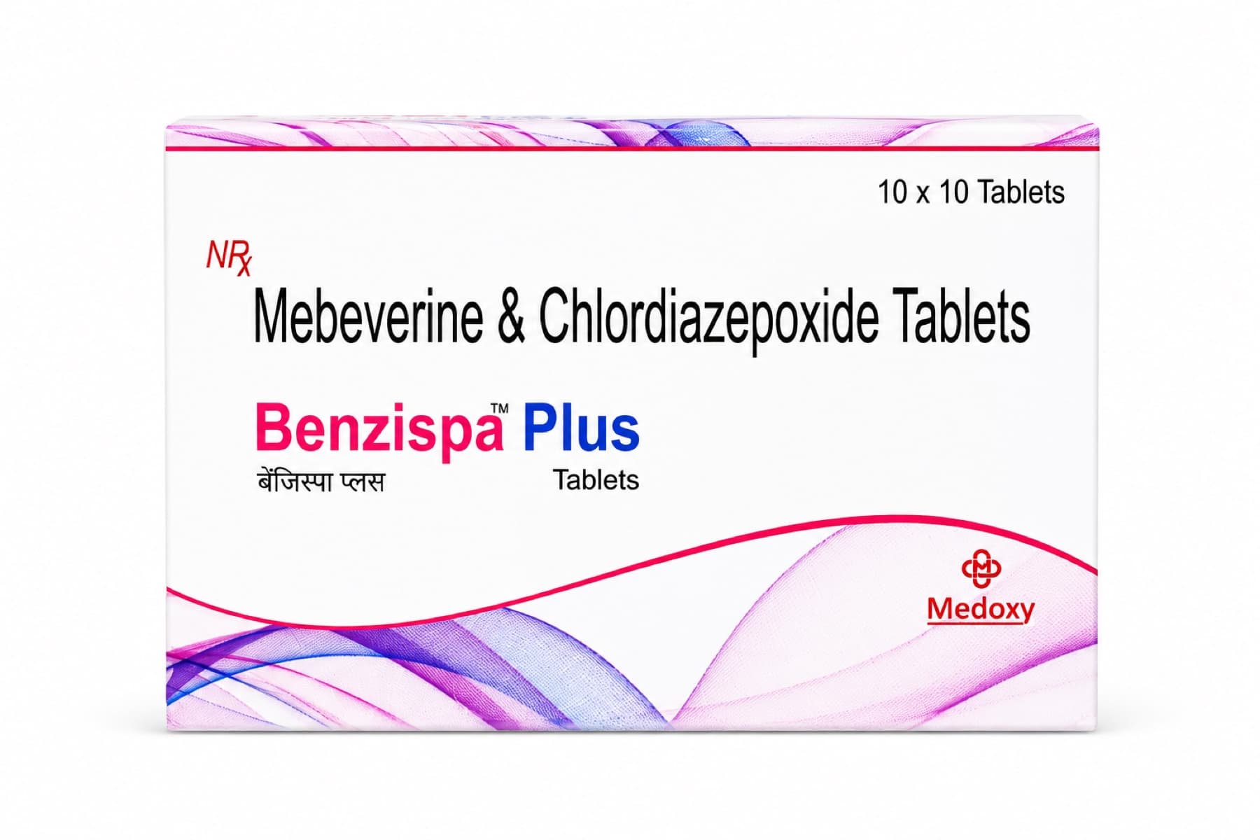 Benzispa Plus pharmaceutical product packaging