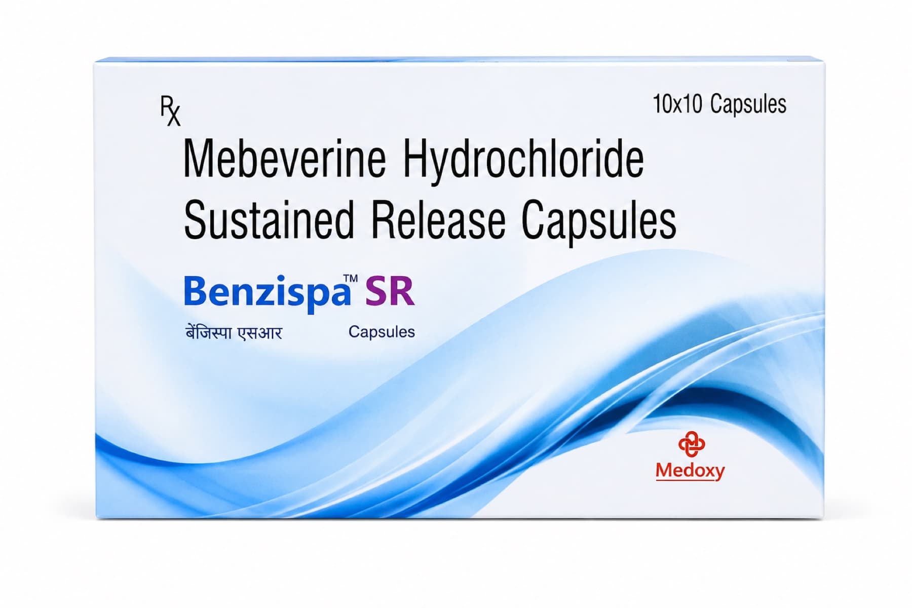 Benzispa SR pharmaceutical product packaging