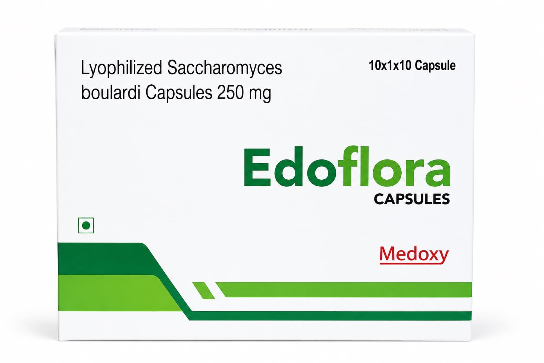 Edoflora pharmaceutical product packaging
