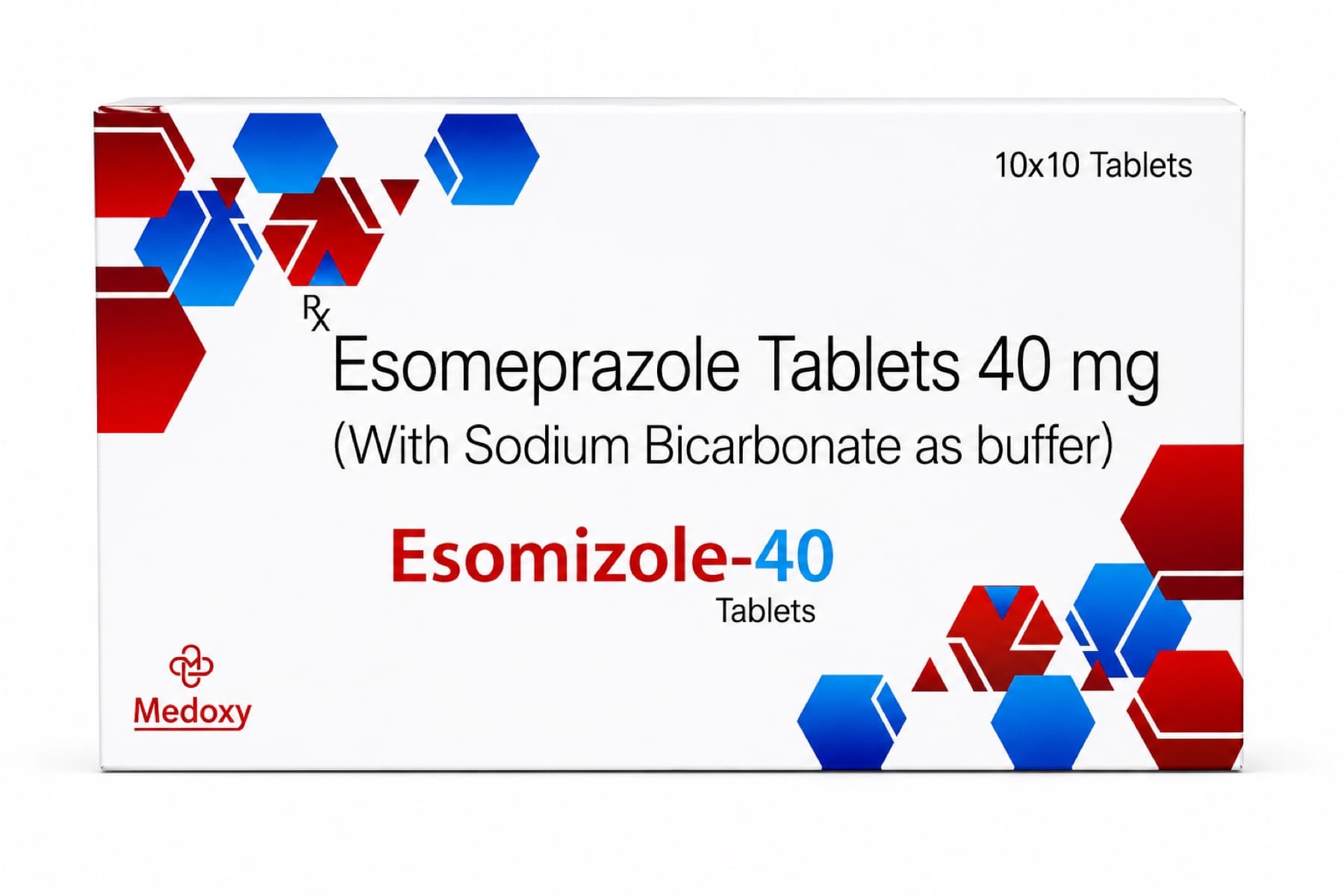 Esomizole-40 pharmaceutical product packaging