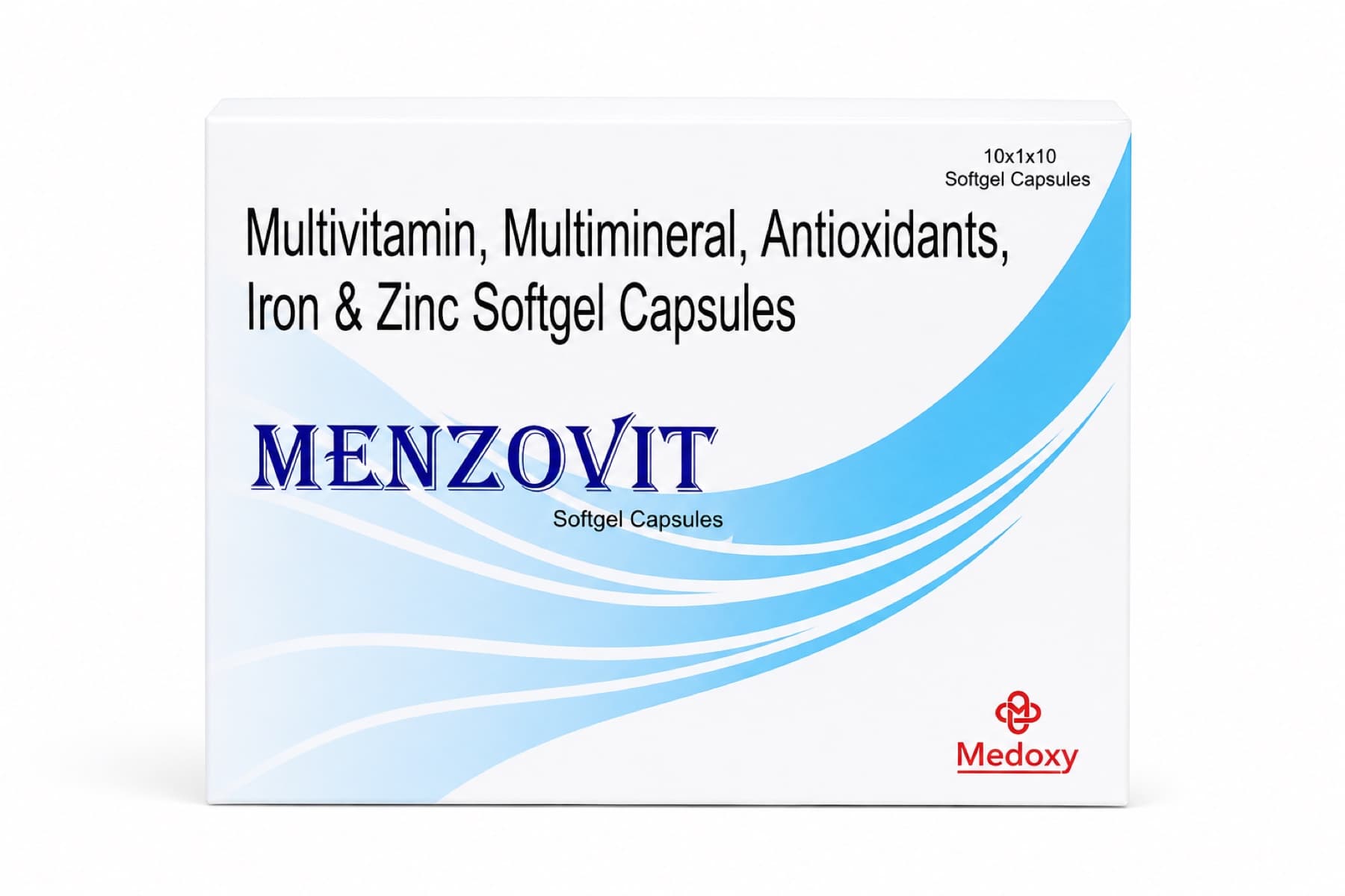 Menzovit pharmaceutical product packaging