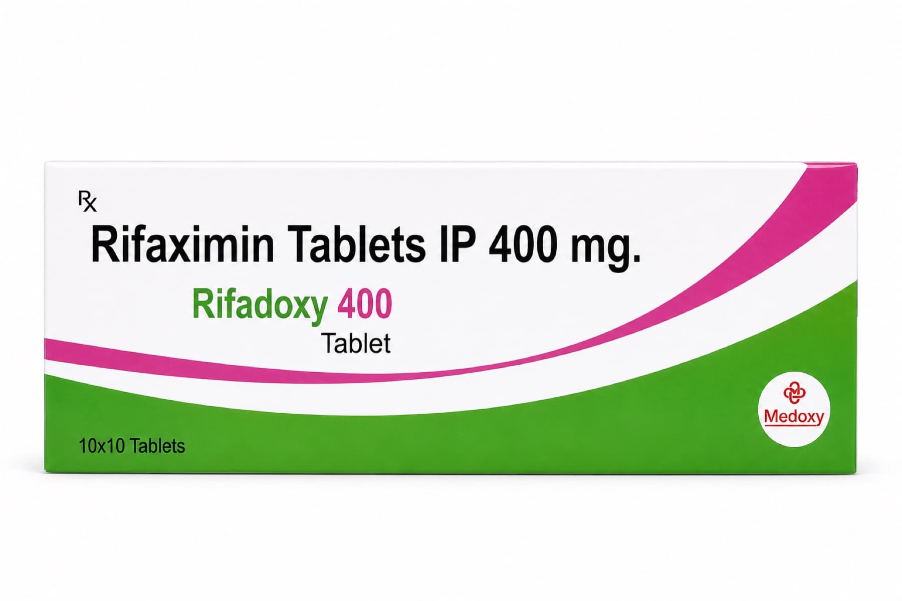 Rifadoxy 400 pharmaceutical product packaging