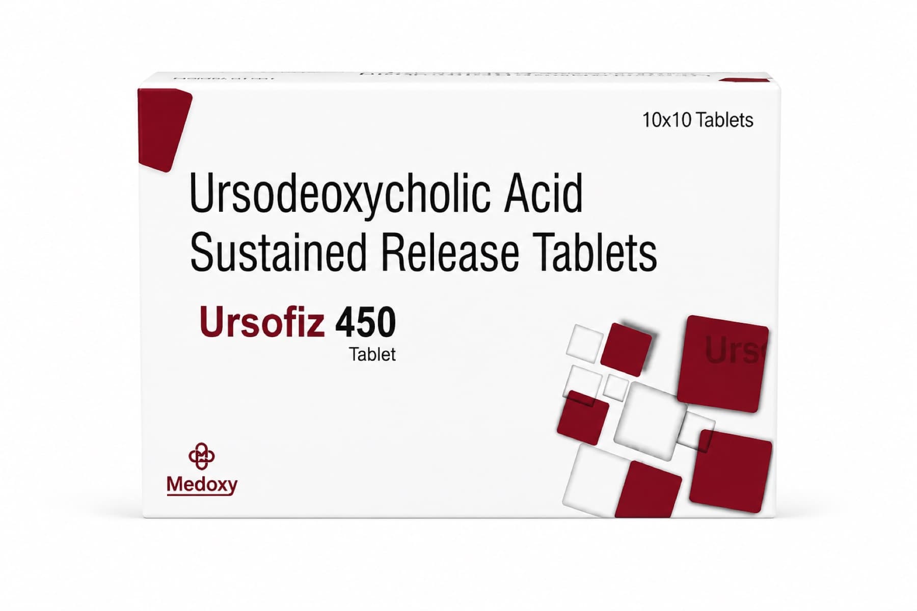 Ursofiz 450 pharmaceutical product packaging